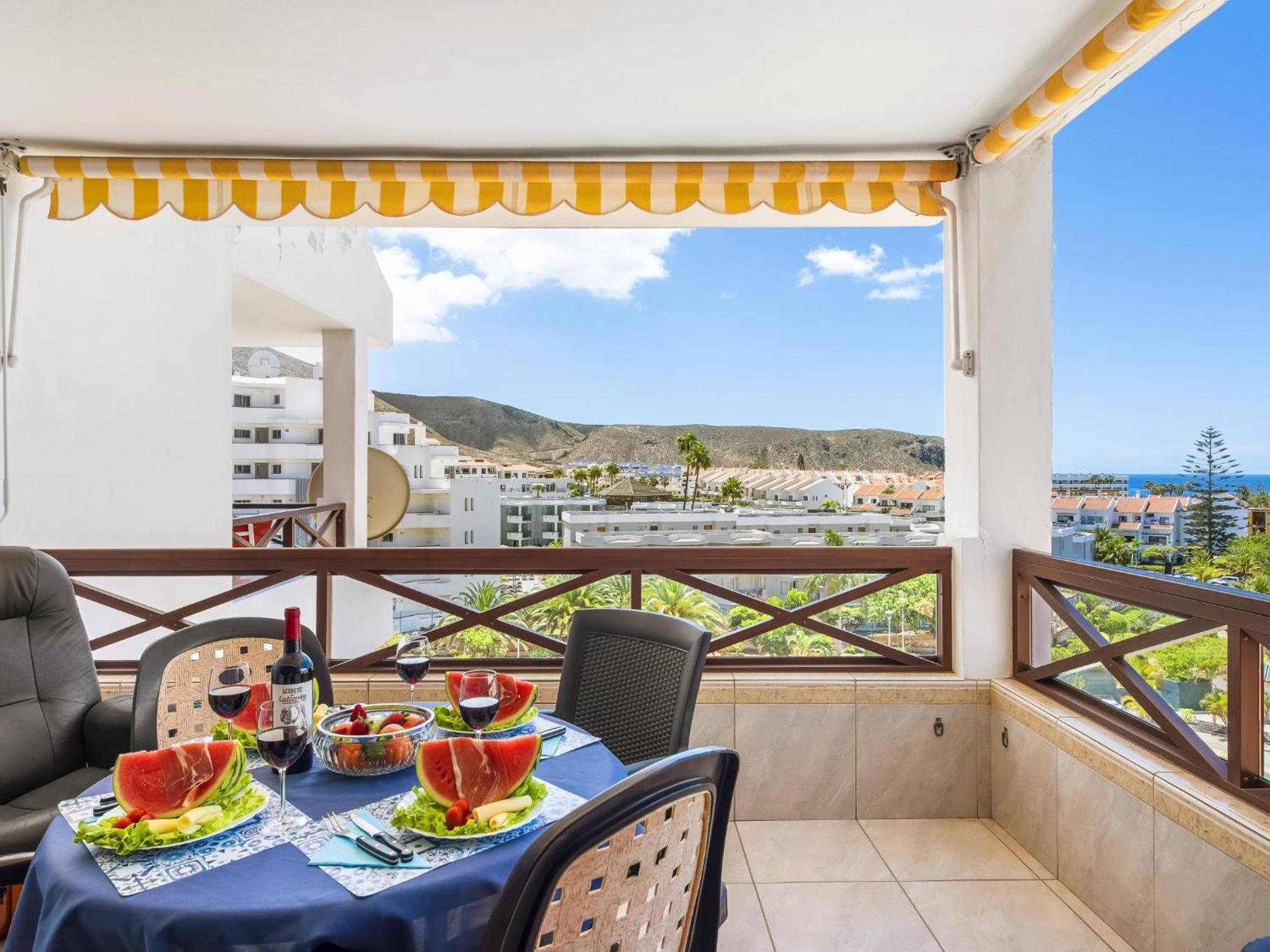 228 Chic Studio 'San Marino' Spectacular Terrace Los Cristianos (Tenerife) Exterior foto